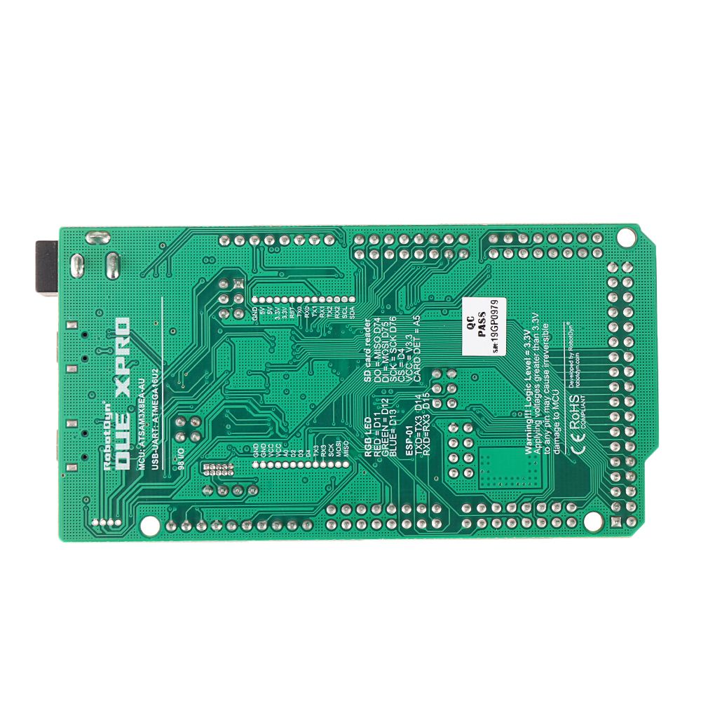 Robotdynreg-DUE-XPRO-ARM-Cortex-ATSAM3X8EA-AU-98-IO-SD-Reader-RGB-LED-ESP-01-Socket-Development-Boar-1656286