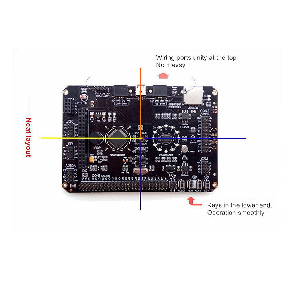 STM8S-Development-Board-ARM-STM8S207--STM8S103-Board-with-Color-Touch-Screen-Audio-Voice-Gravity-Sen-1655219