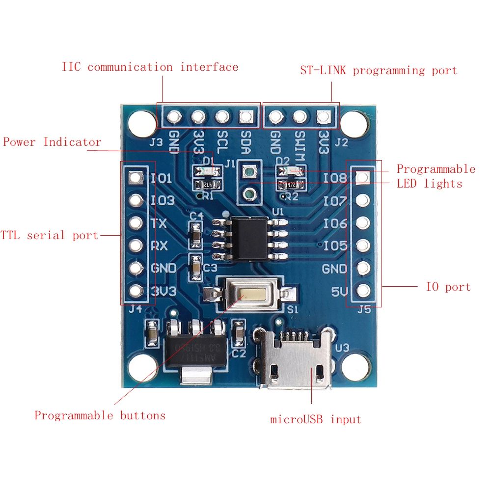 STM8S001-J3-Development-Board-Small-System-Board-Microcontroller-Core-Board-STM-1685264