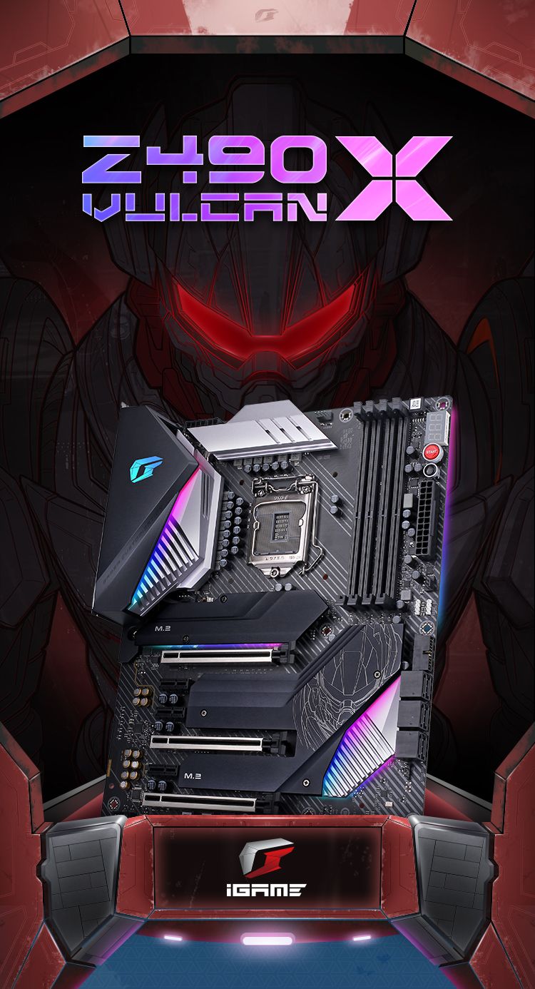 Colorful--IGame-Z490-Vulcan-X-V20-Computer-Motherboard-PC-Desktop-Motherboard--WIFI6-Support-10th-Ge-1695016