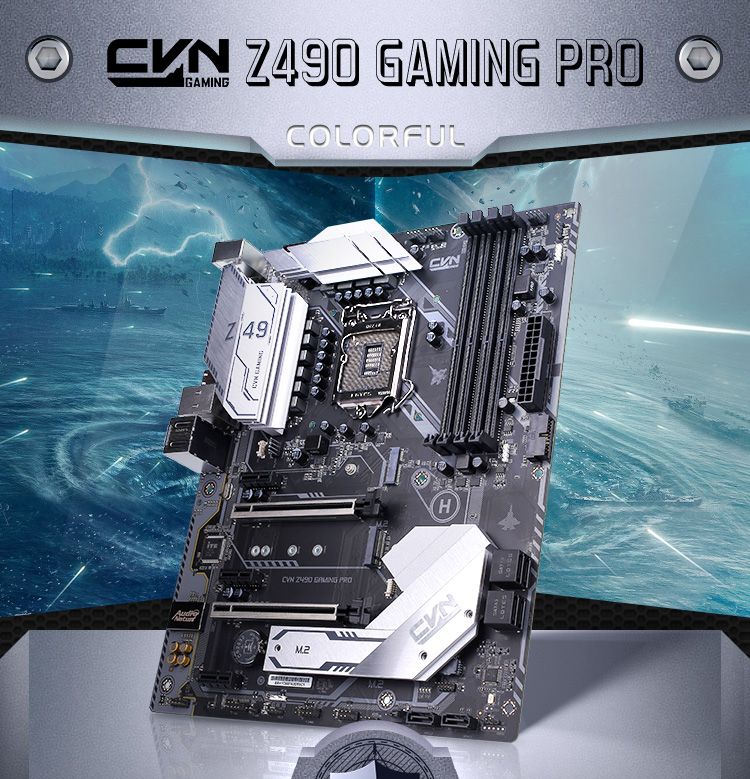 Colorful-CVN-Z490-GAMING-PRO-V20-Computer-Motherboard--4-DDR4-Memory-OC-Support-to-4000MHz-Intel-10t-1695087