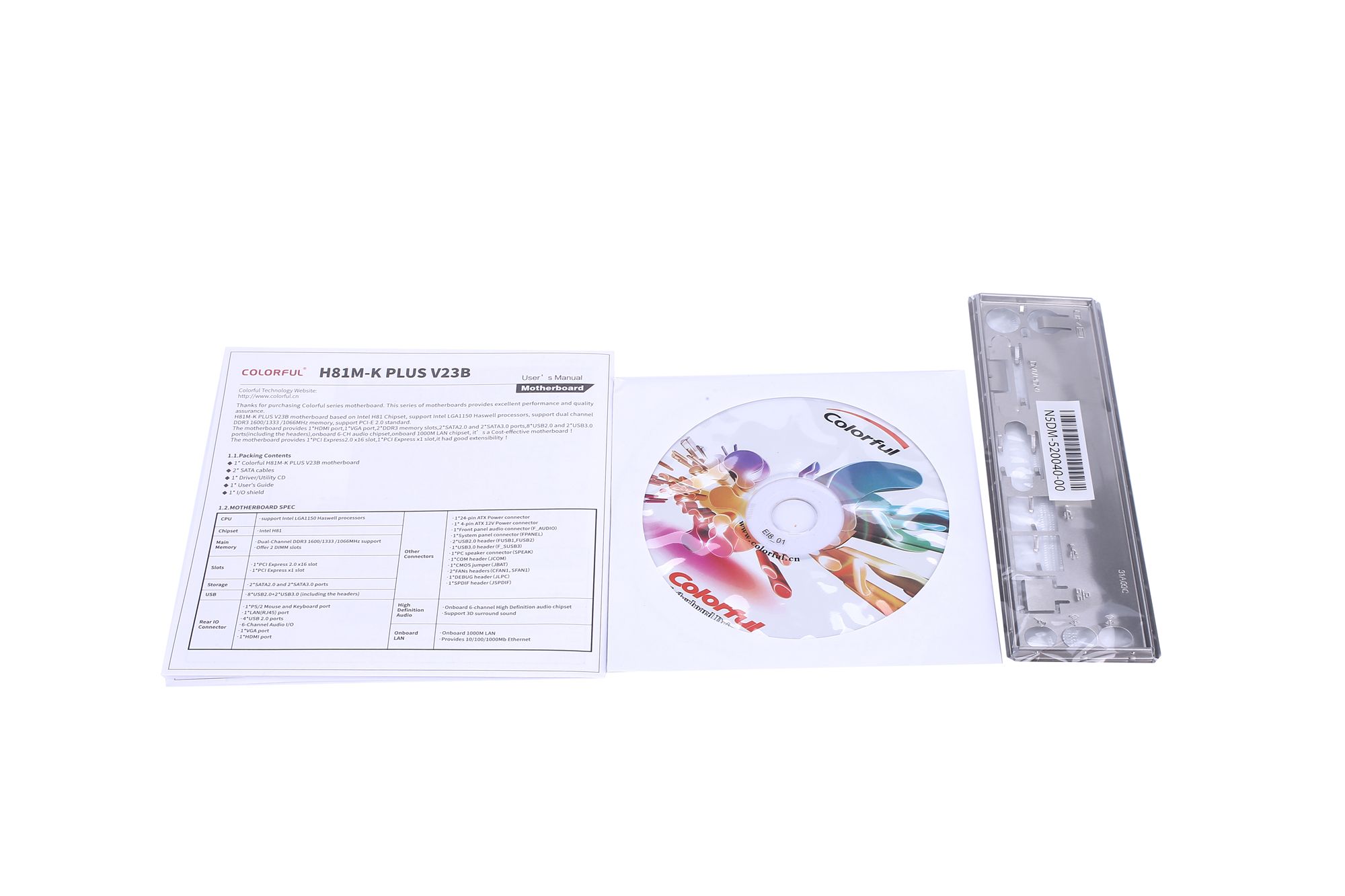 Colorful-H81M-K-PLUS-V23B-Motherboard-mATX-Plate-VGA-HD-1617165