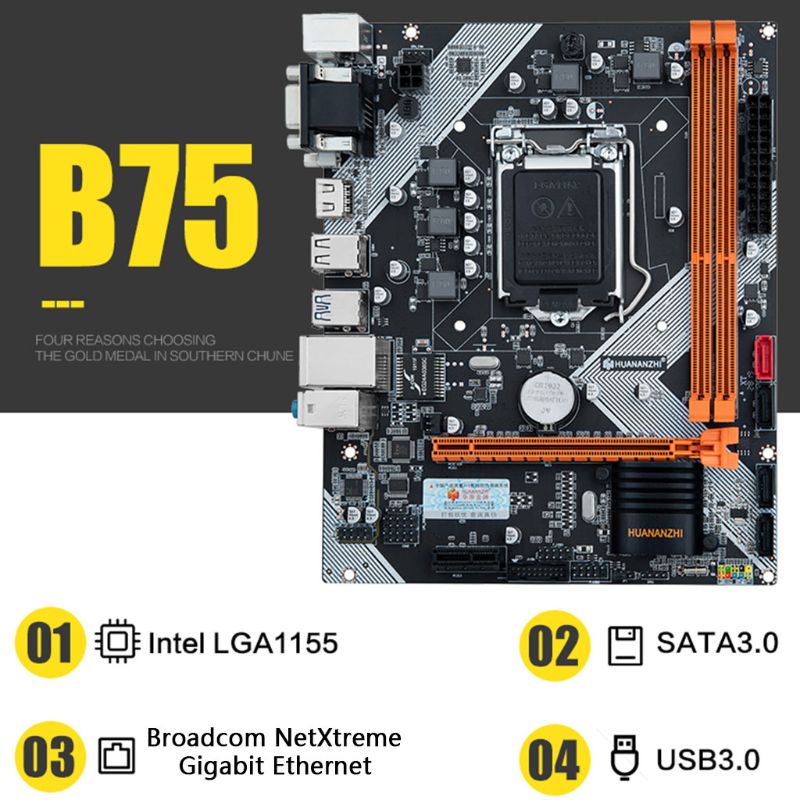 HUANANZHI-B75-Desktop-Motherboard-M-ATX-LGA1155-for-Core-i3-i5-i7-CPU-Support-28G-DDR3-Memory-Black-1690386