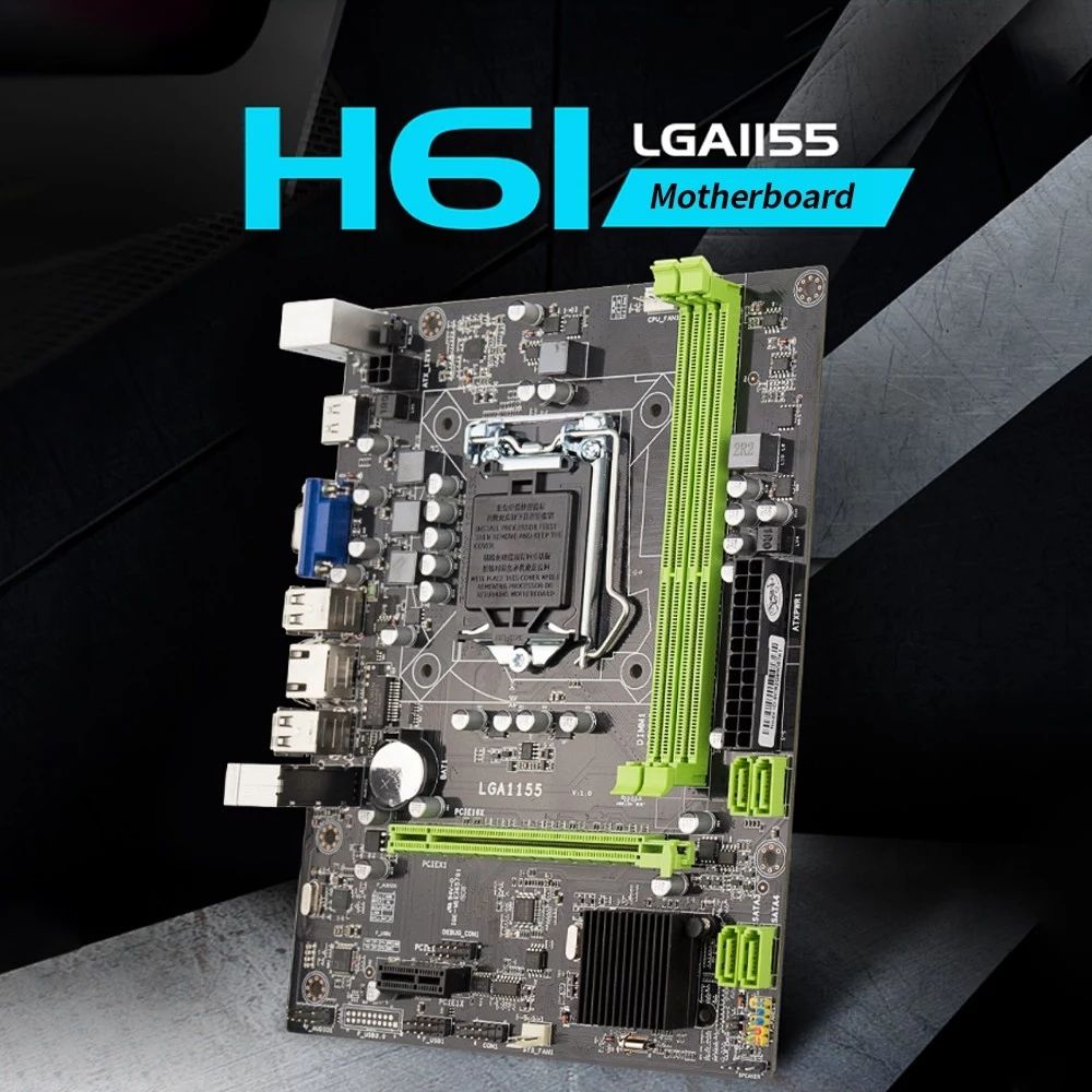 JingSha-H61-Motherboard-M-ATX-LGA1155-DDR3-Mainboard-For-Core-i5-3330-CPU-1765837