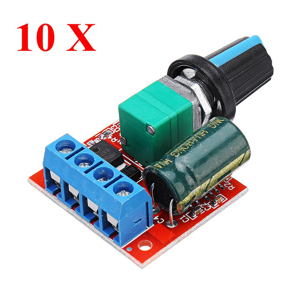 10Pcs-DC-5V-To-DC-35V-5A-90W-Mini-DC-Motor-PWM-Speed-Controller-Module-Speed-Regulator-Adjustable-Li-1361971