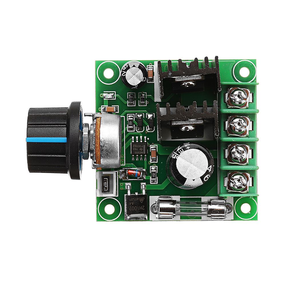 3Pcs-DC-9V-To-50V-10A-Stepless-Adjustable-PWM-DC-Motor-Speed-Controller-Module-With-Knob-1356556