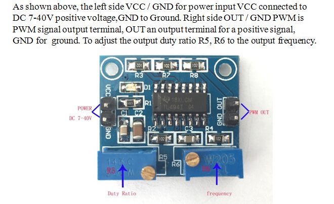 3pcs-TL494-PWM-Speed-Controller-Frequency-Duty-Ratio-Adjustable-1293006