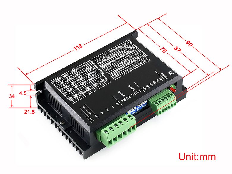 Wavesharereg-SMD258C-Two-phase-Stepping-Motor-Driver-5786-Series-Motor-Supports-for-STM32-1752955