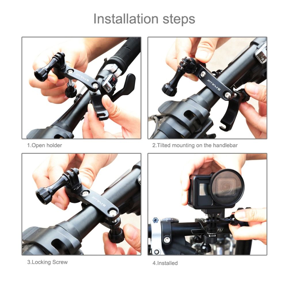 PULUZ-PU237B-Universal-360-Degree-Rotation-Bike-Aluminum-Handlebar-Adapter-Mount-for-GoPro-DJI-Actio-1522190