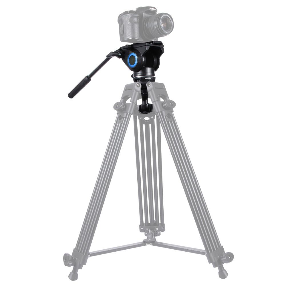 PULUZ-PU3503-75mm-Metal-Half-Ball-Flat-to-Bowl-Adapter-for-Fluid-Head-Tripod-DSLR-Rig-Camera-1177321