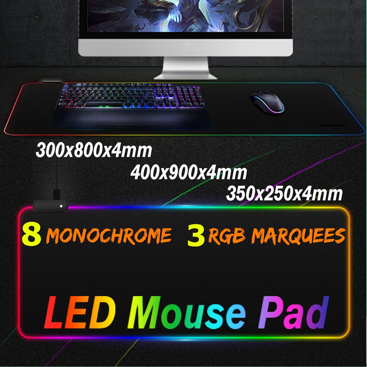 350x250x4mm3008004mm4009004mm-RGB-Colorful-Backlit-LED-Waterproof-Big-Mouse-Pad-Anti-skid-Rubber-Mat-1518266