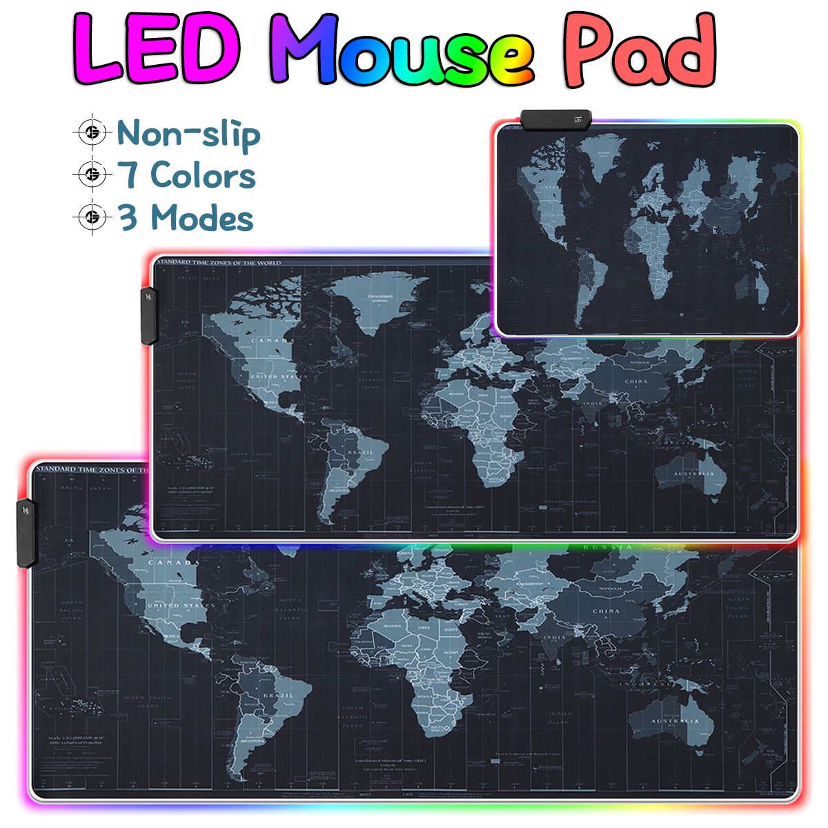 350x250x4mm350x300x4mm600x350x4mm800x300x4mm900x400x4mm-Large-Non-Slip-World-Map-Game-Mouse-Pad-For--1534591
