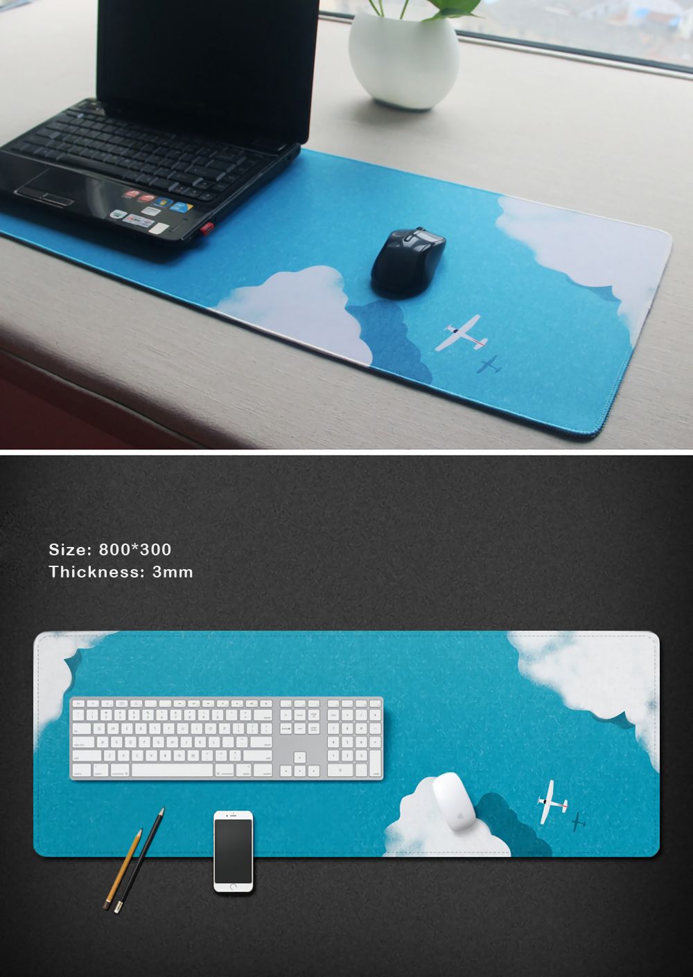 8003003mm-Large-Non-slip-Overlock-Mouse-Pad-Rubber-Desktop-Mat-1455672