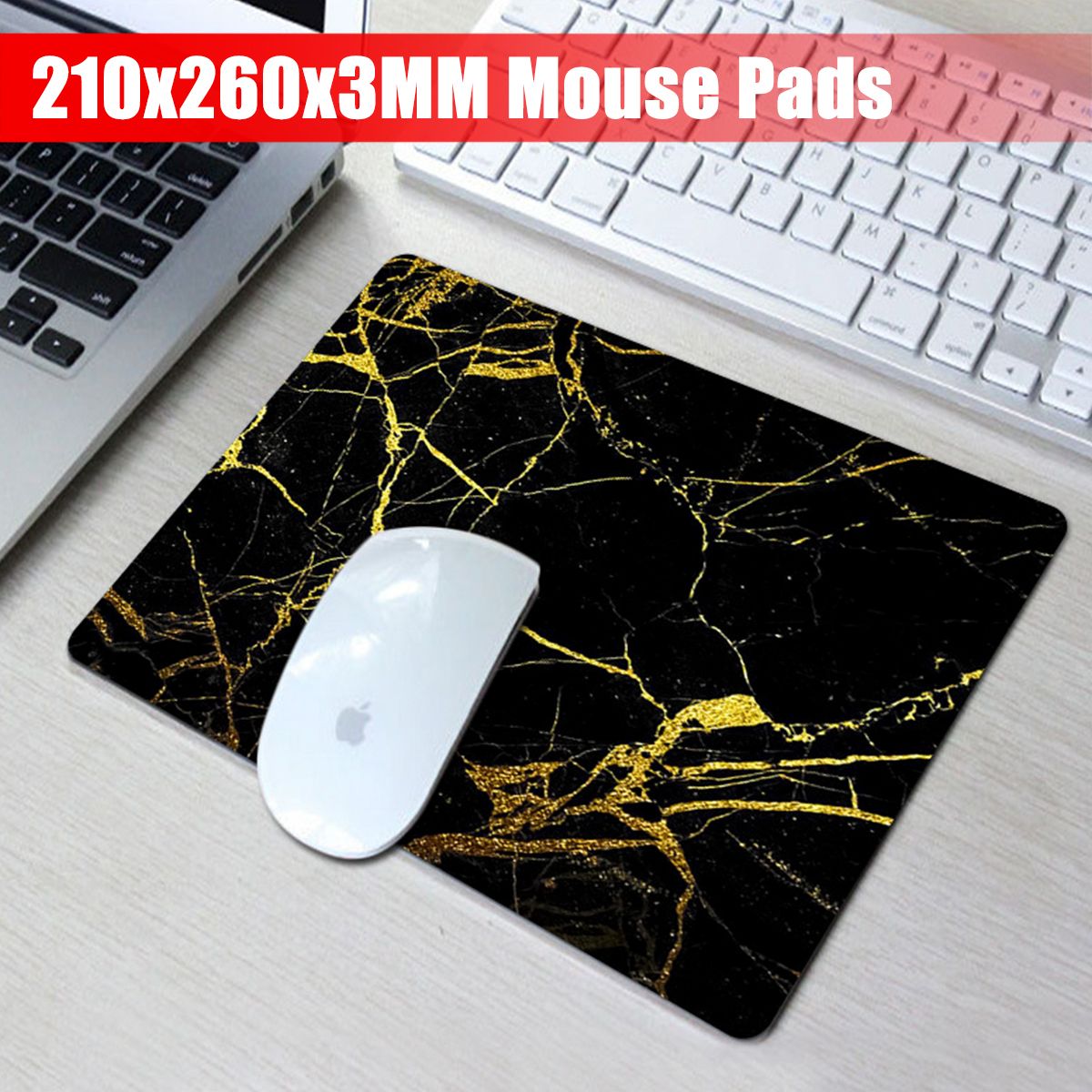 Marble-Pattern-Mouse-Pads-210x260x3mm-Anti-slip-Rubber-Black-Gaming-Mouse-Mat-1750041