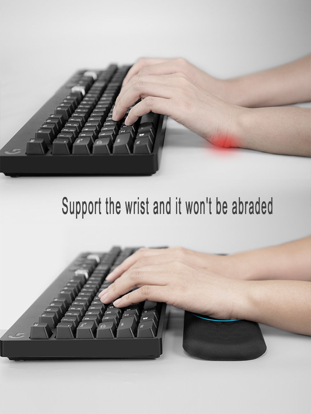 Vaydeer-STA03-Keyboard-Holder-Mouse-Pad-Wrist-Memory-Cotton-Mechanical-Office-Computer-Hand-Protecti-1727261
