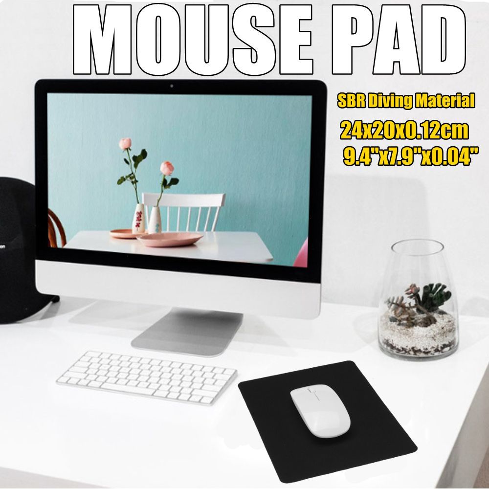 Waterproof-Mouse-Pad-SBR-Diving-Material-Black-Anti-slip-Mouse-Mat-1751570