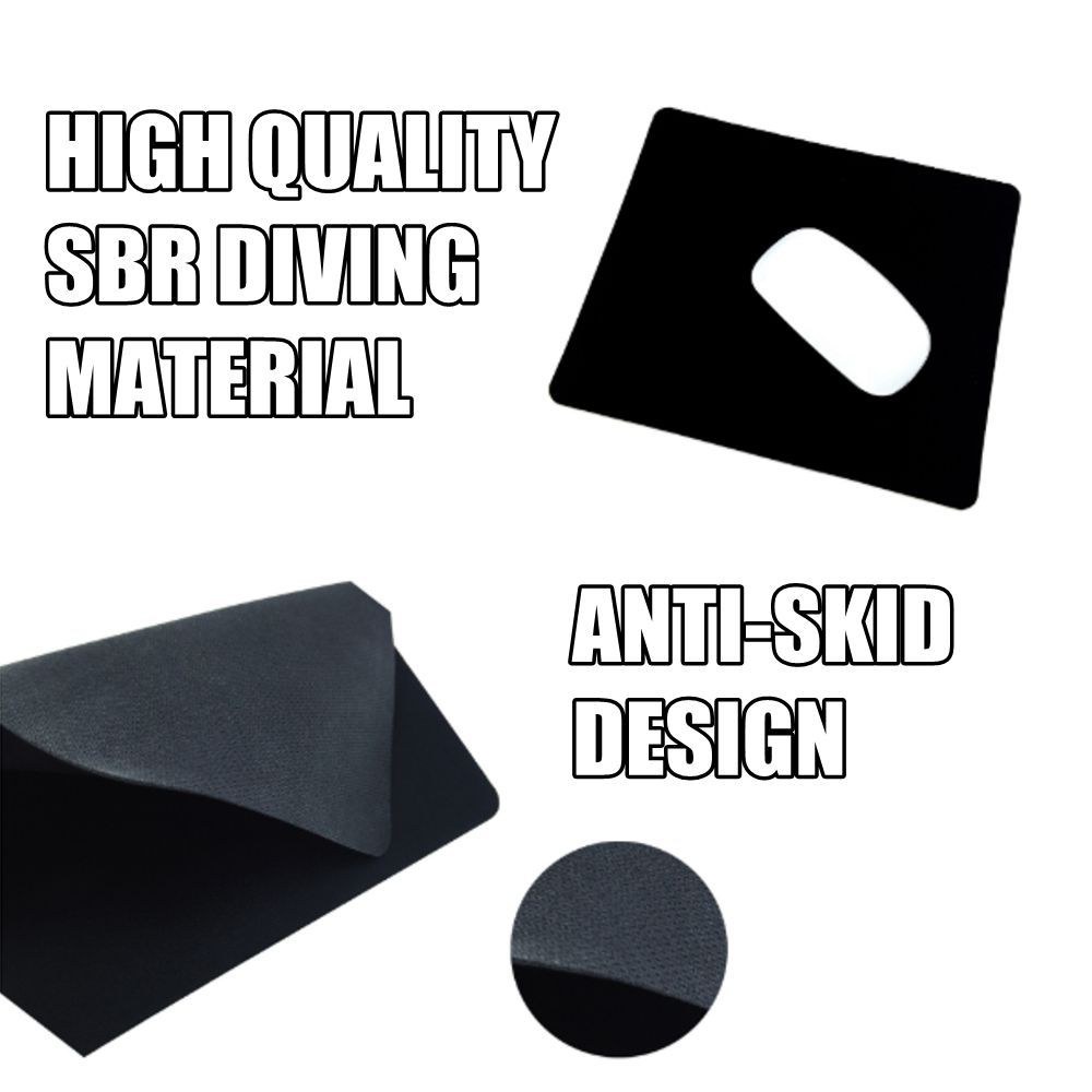 Waterproof-Mouse-Pad-SBR-Diving-Material-Black-Anti-slip-Mouse-Mat-1751570