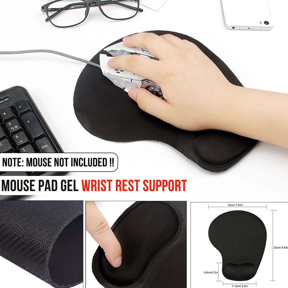 Wrister-Mouse-Pad-Non-slip-with-Gel-Wrist-Rest-Support-Mat-Soft-Textured-Surface-For-Desktop-Laptop-1751504