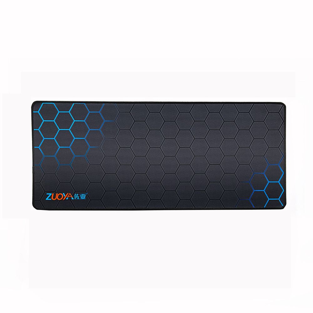 ZOUYA-Black-Gaming-Mouse-Pad-Large-Size-Lockrand-Natural-Rubber-Keyboard-Pad-Table-Mat-Honeycomb-Pat-1744976