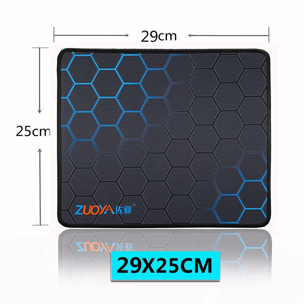 ZOUYA-Black-Gaming-Mouse-Pad-Large-Size-Lockrand-Natural-Rubber-Keyboard-Pad-Table-Mat-Honeycomb-Pat-1744976