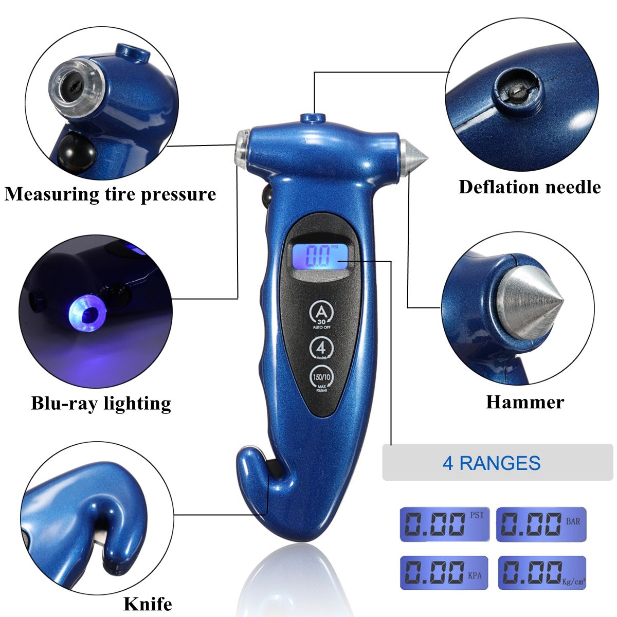 5-in-1-LCD-Digital-Tire-Pressure-Gauge-Night-Lighting-Hammer-Cutter-Deflation-Needle-Function-1359235
