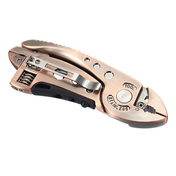 DANIU-Bronzed-Multitool-Adjustable-Wrench-JawScrewdriverPliers-Multitool-Set-1134302