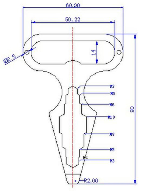 EDC-Outdooors-Tool-Self-Defend-Tool-Hex-Wrench-Flat-Head-Screwdriver-937309