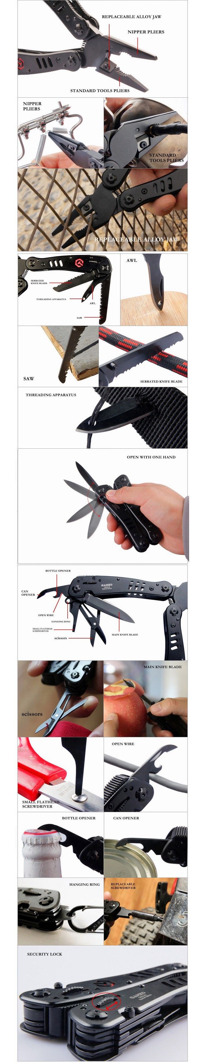 Ganzo-G302B-Multi-Pliers-Black-Camping-Tools-With-Locking-Function-973976