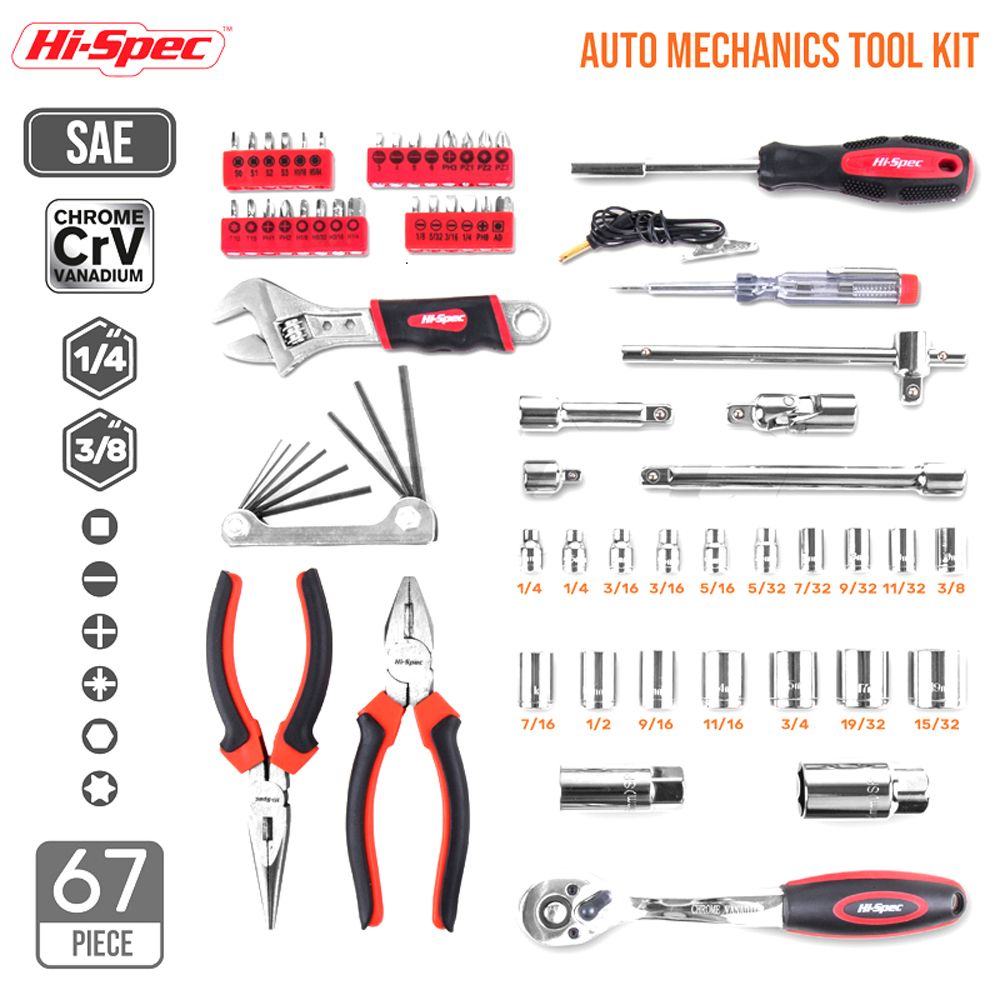 Hi-Spec-67pcs-Hand-Tool-Set-Metric-Car-Auto-Repair-Automotive-Mechanics-Tool-Kit-Home-Garage-Socket--1706478