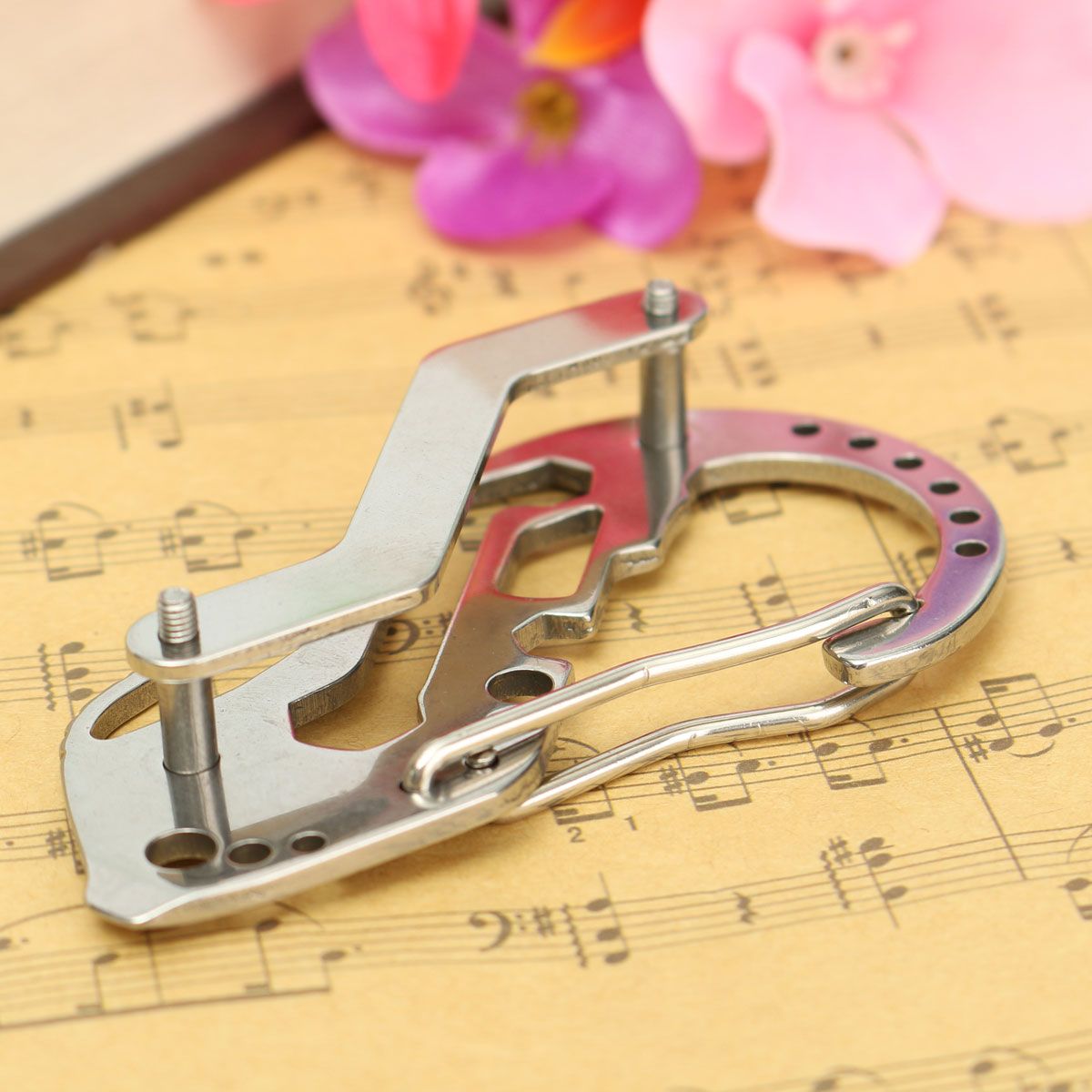 Multifunction-Stainless-Steel-Portable-Key-Chain-Holder-Carabiner-Wrench-EDC-Outdoor-Tool-1022461