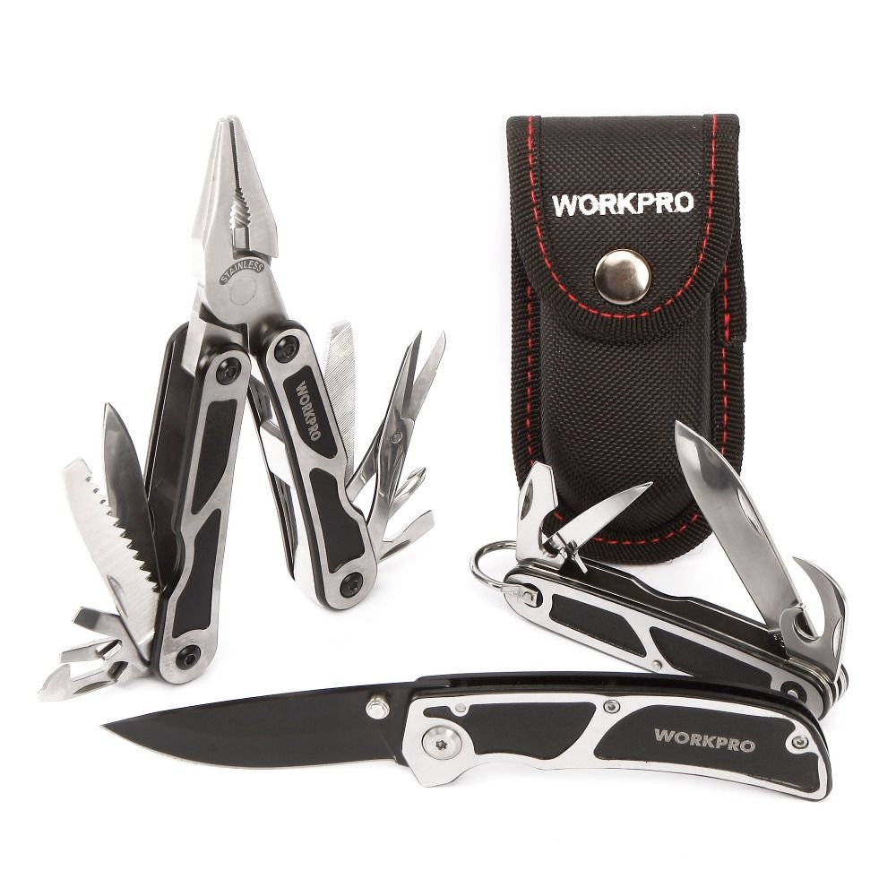 WORKPRO-3Pcs-Camping-Tool-Set-Multi-Pliers-Tactical-Cutter--Saw-Bottle-Opener-Scissor-Screwdriver-Su-1324821