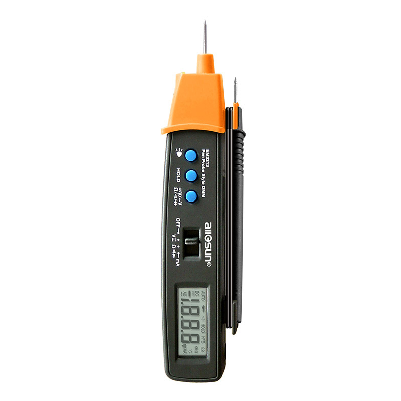 ALL-SUN-EM3213-AutoRange-Pen-Style-Digital-Multimeter-DMM-AC-DC-Volt-Amp-Ohm-Integrated-Automotive-T-1490662