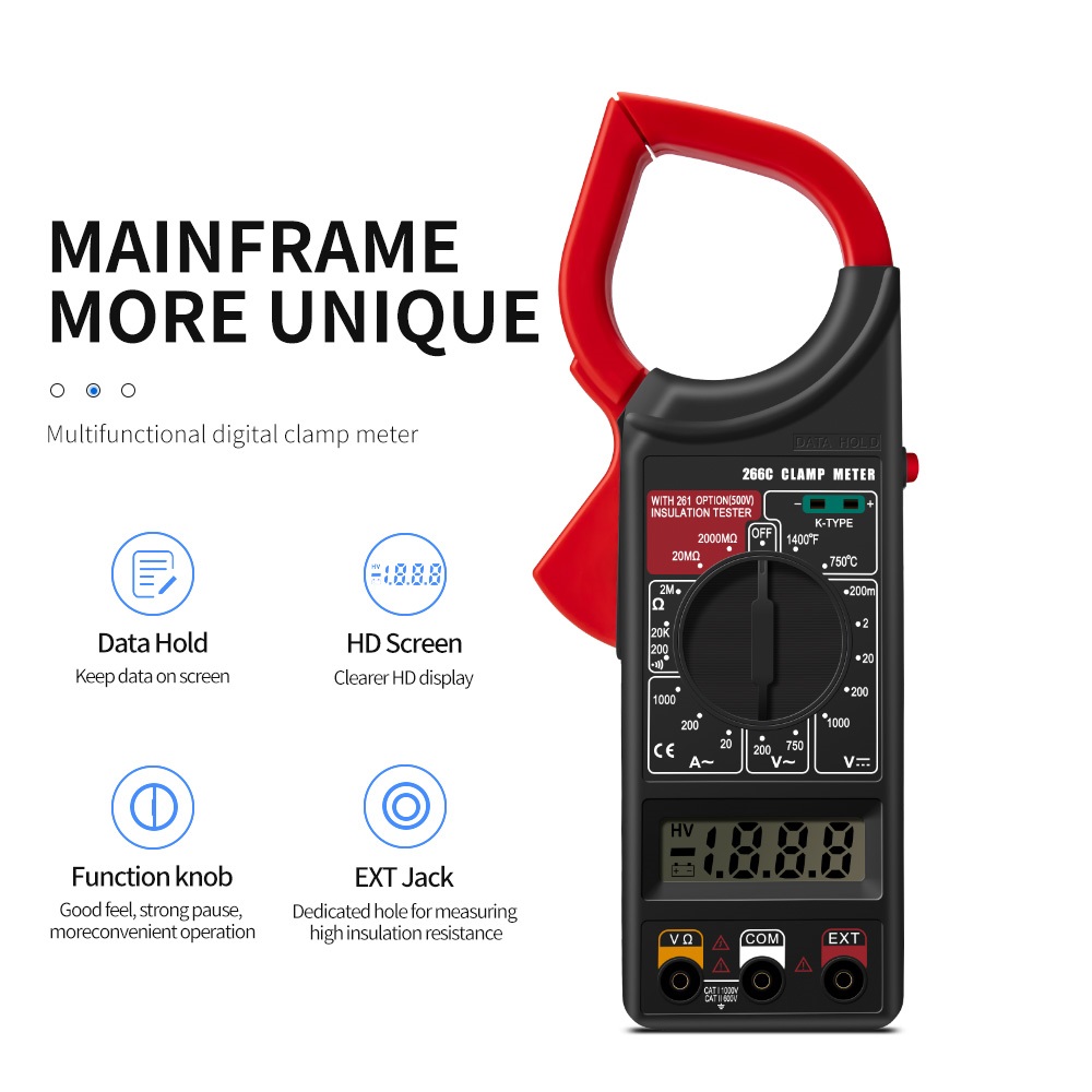 ANENG-266C-Digital-Current-Clamp-Meter-Buzzer-Data-Hold-Non-contact-True-RMS-ACDC-Multimeter-Profess-1764461