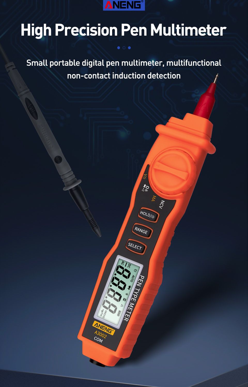 ANENG-A3002-Digital-Multimeter-Pen-Type-4000-Counts-with-Non-Contact-ACDC-Voltage-Resistance-Diode-C-1685310