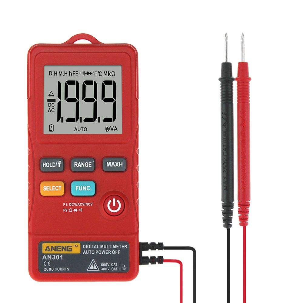 ANENG-AN301-True-RMS-1999-Counts-Push-Button-Card-Digital-Multimeter-With-Flashlight-1307319