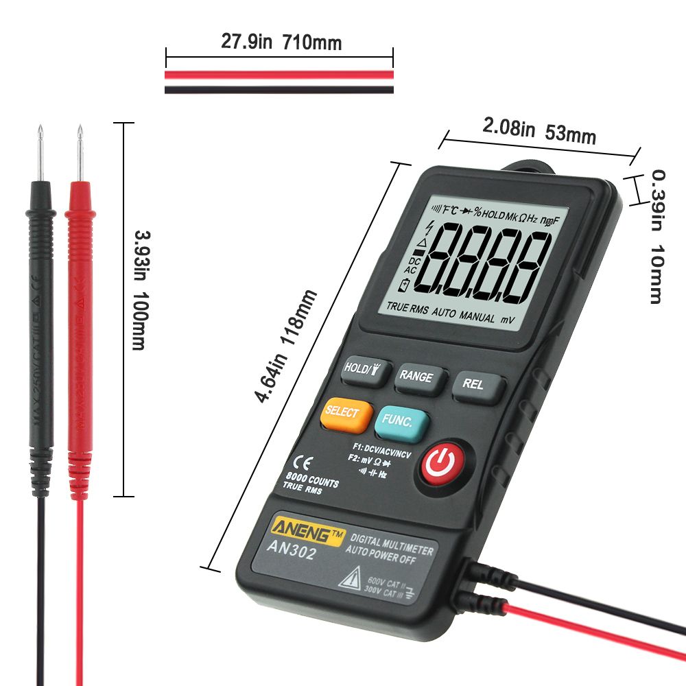 ANENG-AN302-True-RMS-8000-Counts-Push-button-Card-Digital-Multimeter--ACDC-Tester-1307383
