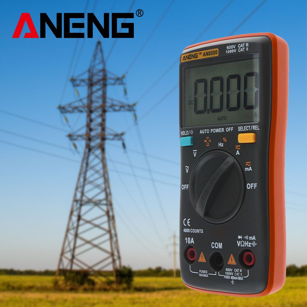 ANENG-AN8000-Orange-Digital-Multimeter-Voltmeter-Ammeter-Ohmmeter-Volt-AC-DC-Ohm-Tester-Meter--Test--1451181