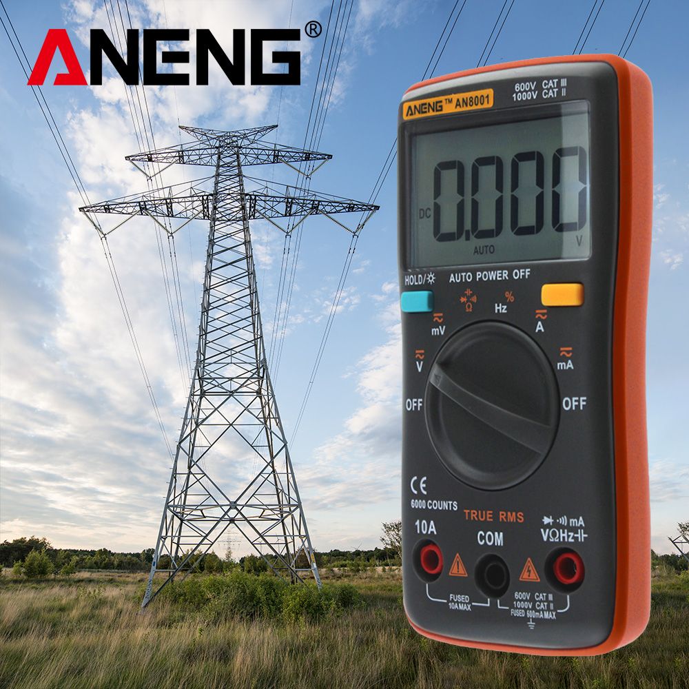 ANENG-AN8001-Orange-Professional-True-RMS-Digital-Multimeter-6000-Counts-Backlight-ACDC-Ammeter-Volt-1451184