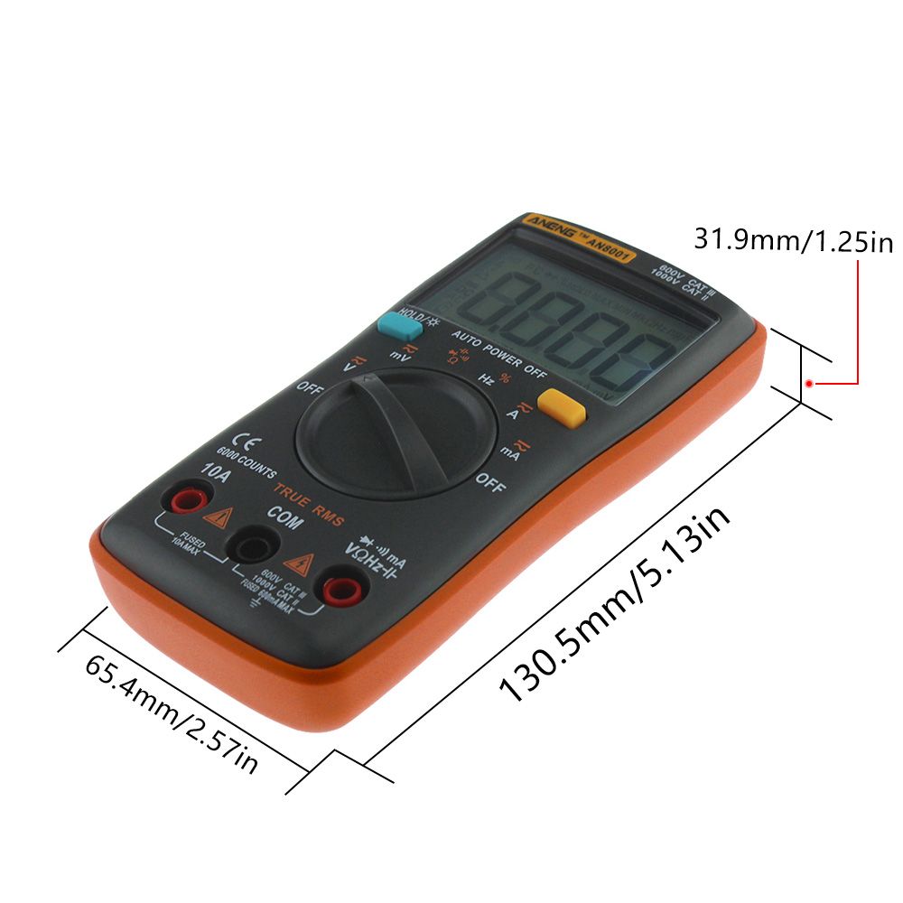 ANENG-AN8001-Orange-Professional-True-RMS-Digital-Multimeter-6000-Counts-Backlight-ACDC-Ammeter-Volt-1451184