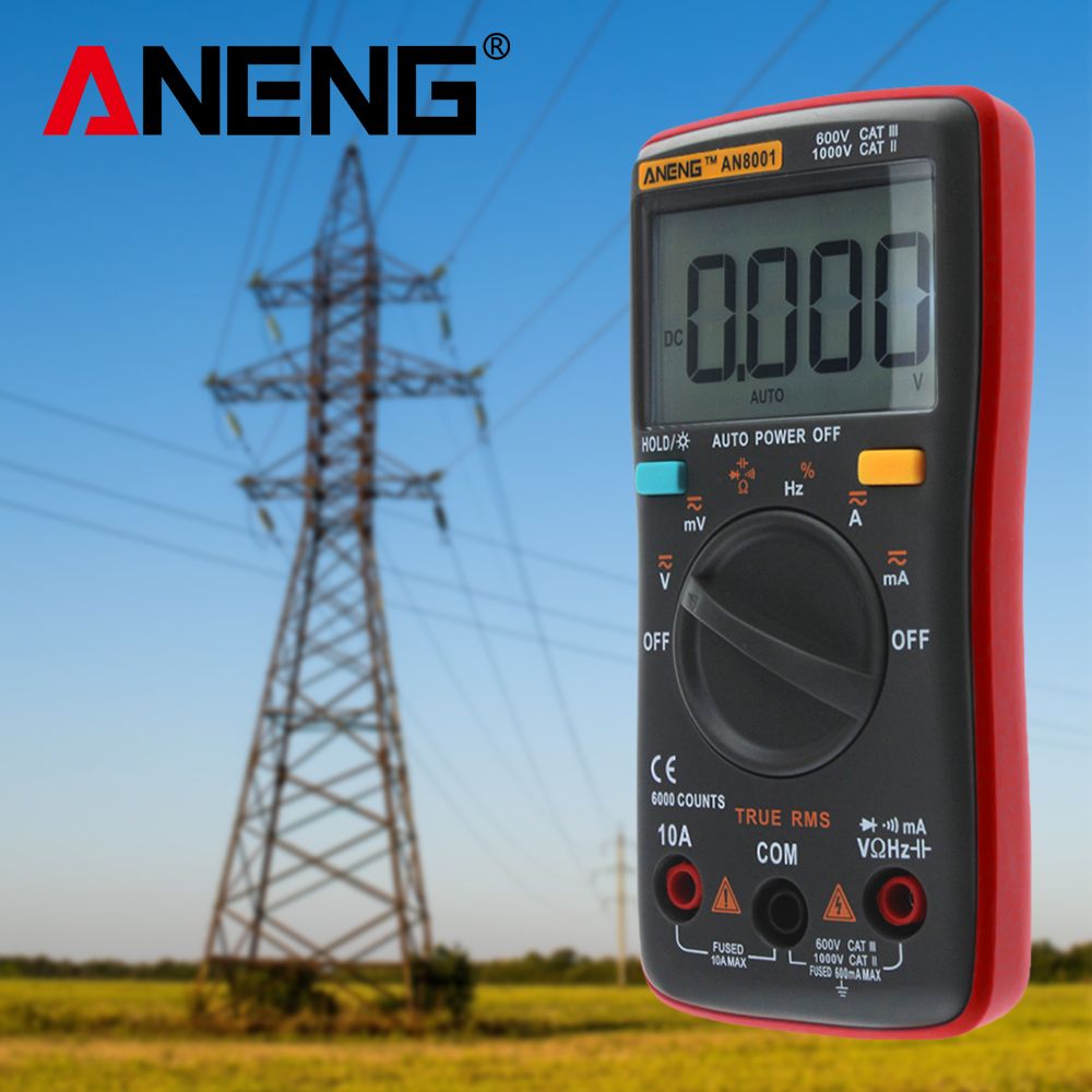 ANENG-AN8001-Red-Professional-True-RMS-Digital-Multimeter-6000-Counts-Backlight-ACDC-Ammeter-Voltmet-1407698