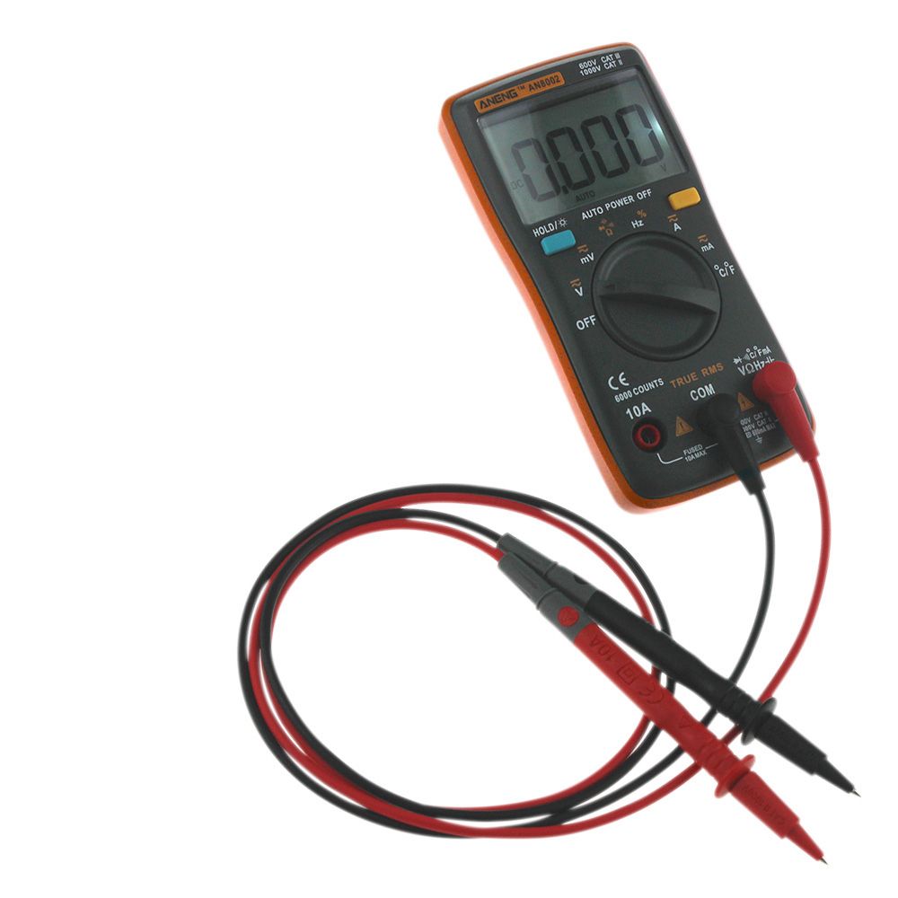 ANENG-AN8002-Orange-Digital-True-RMS-6000-Counts-Multimeter-ACDC-Current-Voltage-Frequency-Resistanc-1451183