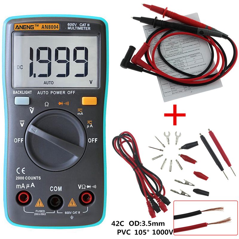 ANENG-AN8004-Digital-2000-Counts-Auto-Range-Multimeter-Backlight-ACDC-Ammeter-Voltmeter-Resistance-F-1160741