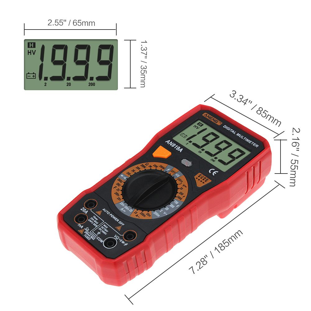 ANENG-AN819A-Digital-Multimeter-AC-DC-Current-Voltage-Capacitance-Resistance-Diode-Tester-Live-Line--1300155