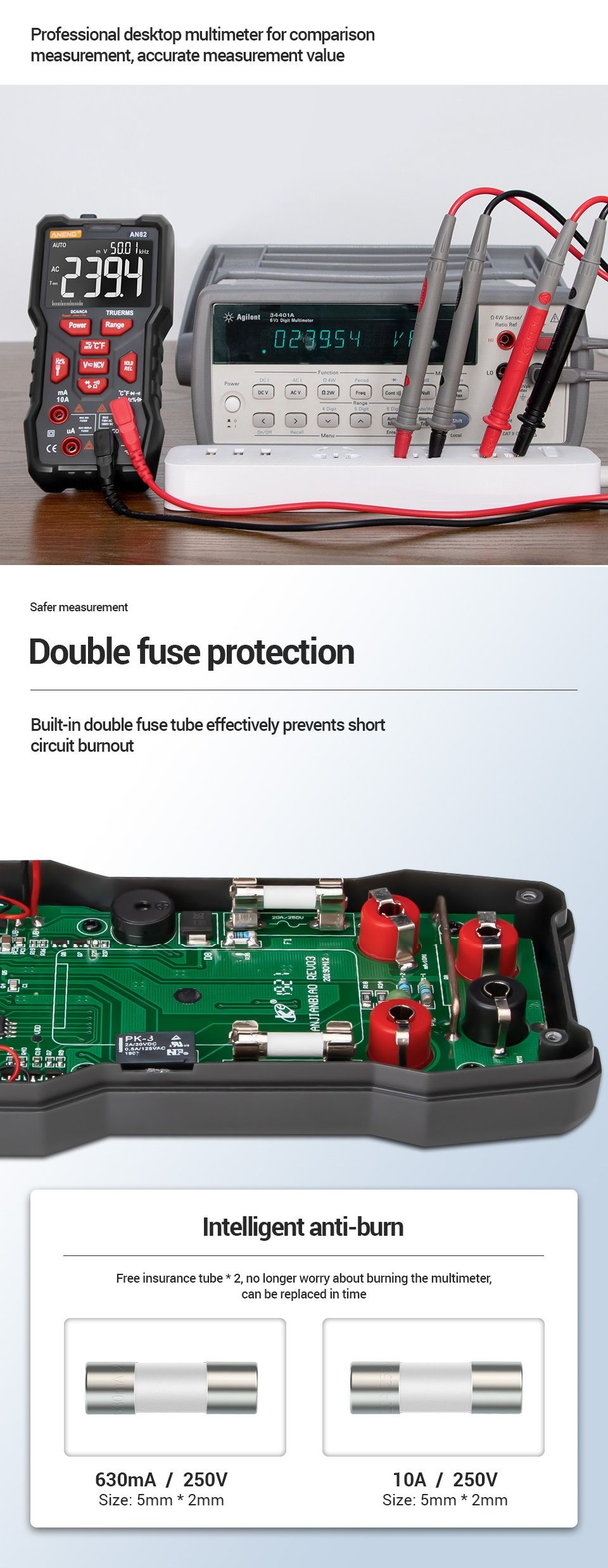 ANENG-AN82-Digital-Multimeter-Professional-9999-Tester-esr-DIY-Diode-Capacitor-NCV-Testers-True-RMS--1641852