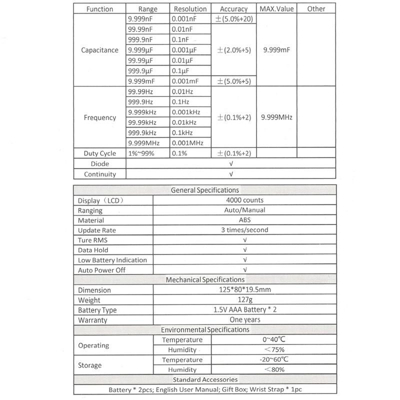 ANENG-AN8203-4000-Counts-True-RMS-Mini-Digital-Multimeter-Voltage-Resistance-Frequency-Capacitance-T-1216340