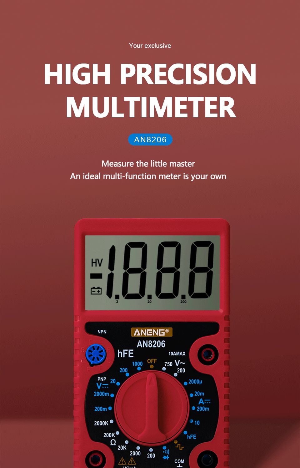 ANENG-AN8206-Large-Screen-Digital-Multimeter-with-Square-Wave-Output-Voltage-Current-Continuity-Meas-1592649