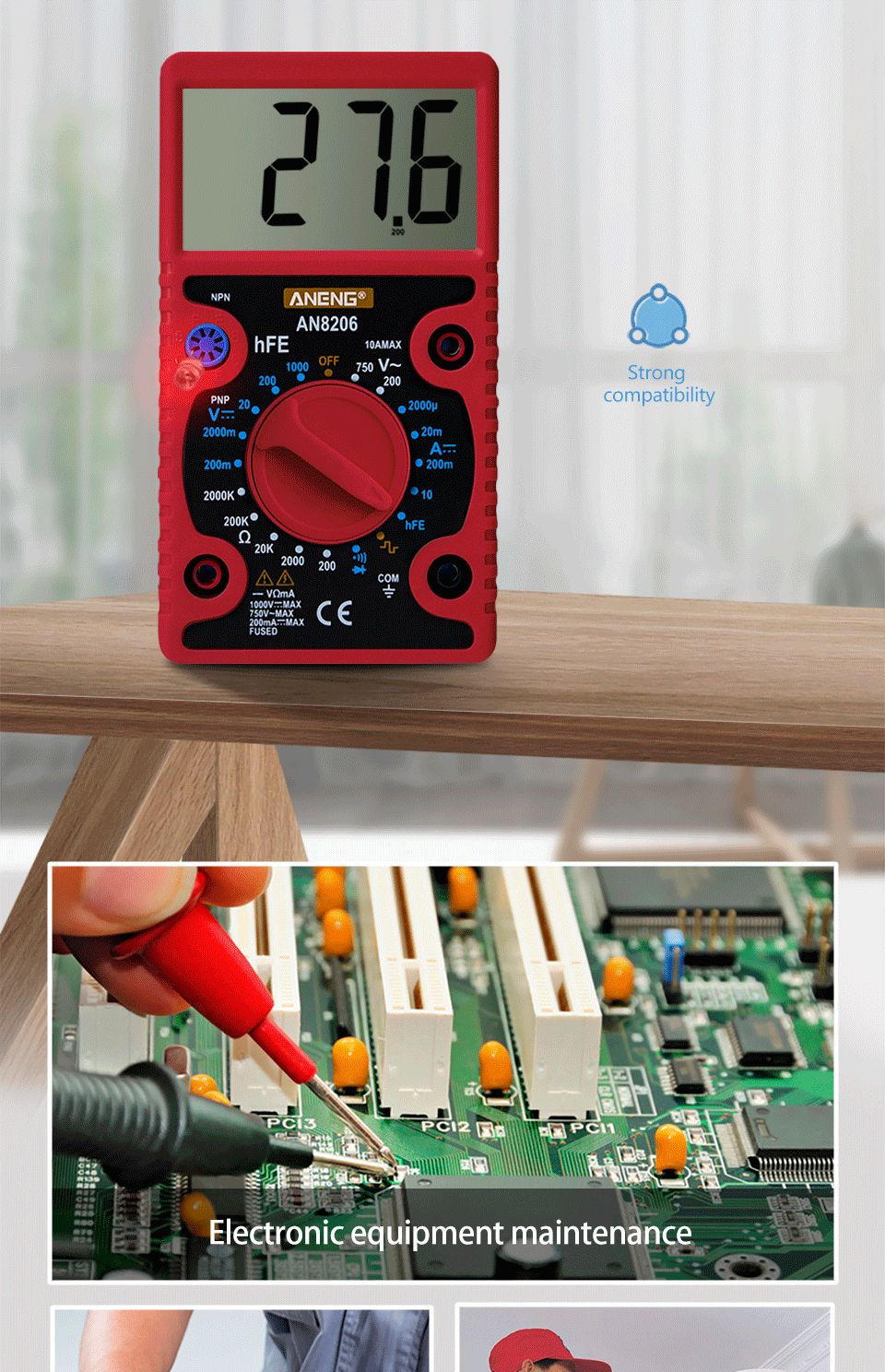ANENG-AN8206-Large-Screen-Digital-Multimeter-with-Square-Wave-Output-Voltage-Current-Continuity-Meas-1592649