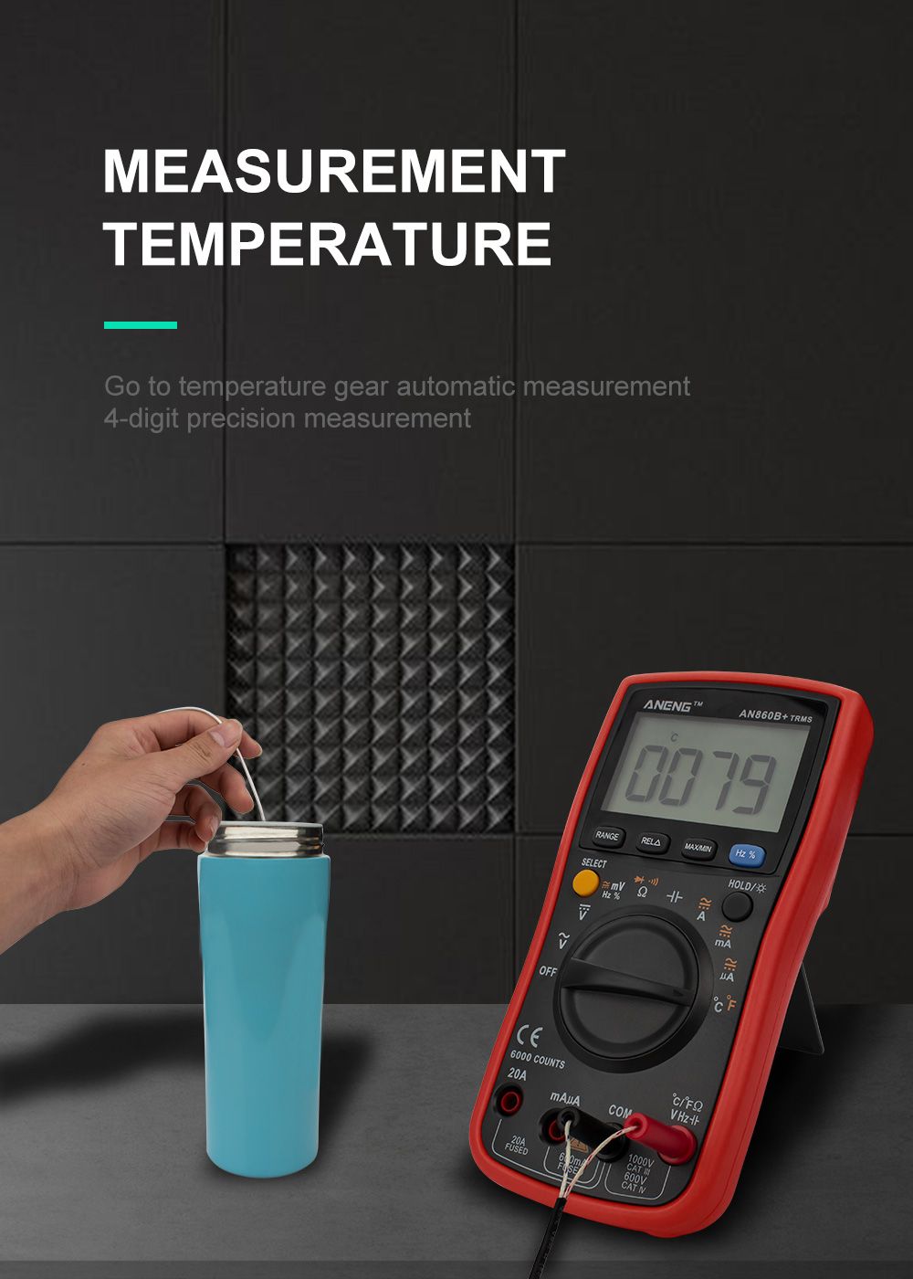 ANENG-AN860B-LCD-6000-Counts-Digital-Multimeter-Backlight-ACDC-Current-Voltage-Resistance-Frequency--1451301