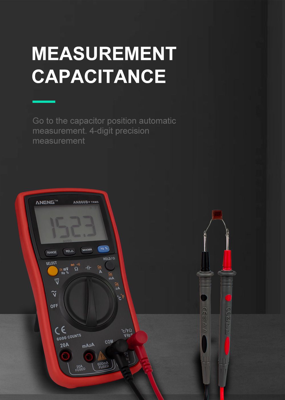 ANENG-AN860B-LCD-6000-Counts-Digital-Multimeter-Backlight-ACDC-Current-Voltage-Resistance-Frequency--1451307