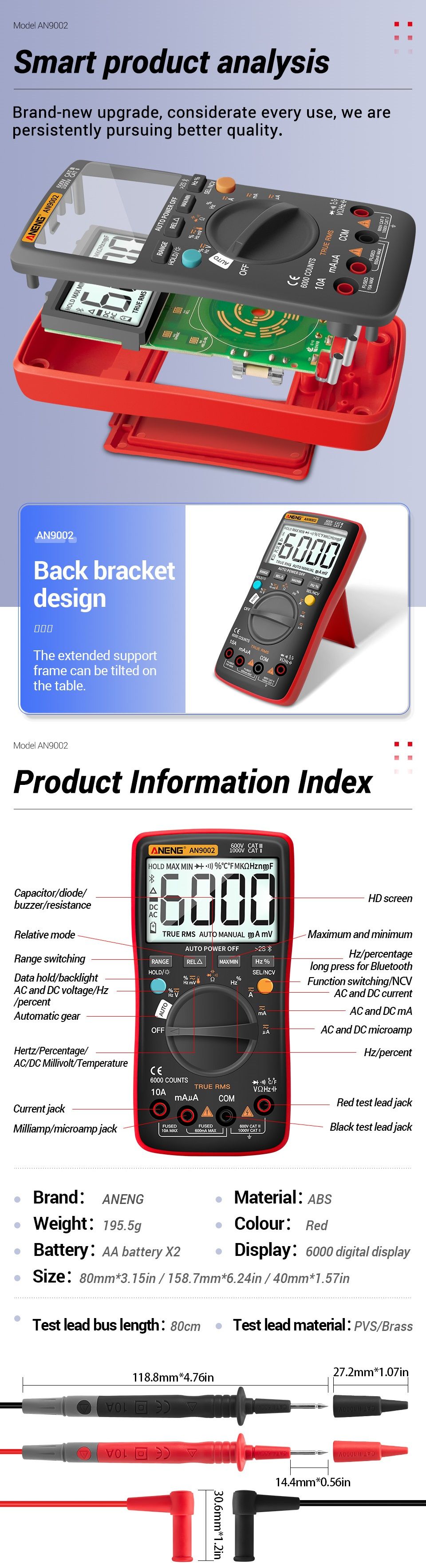 ANENG-AN9002-Digital-bluetooth-True-RMS-Multimeter-6000-Counts-Professional-Auto-Multimetro-ACDC-Cur-1758288